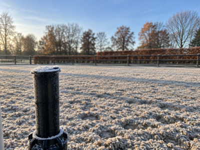 Rijbakberegening winterklaar maken