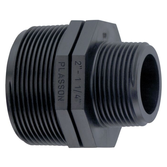 PP Verloopnippel 1 inch x 3/4 inch