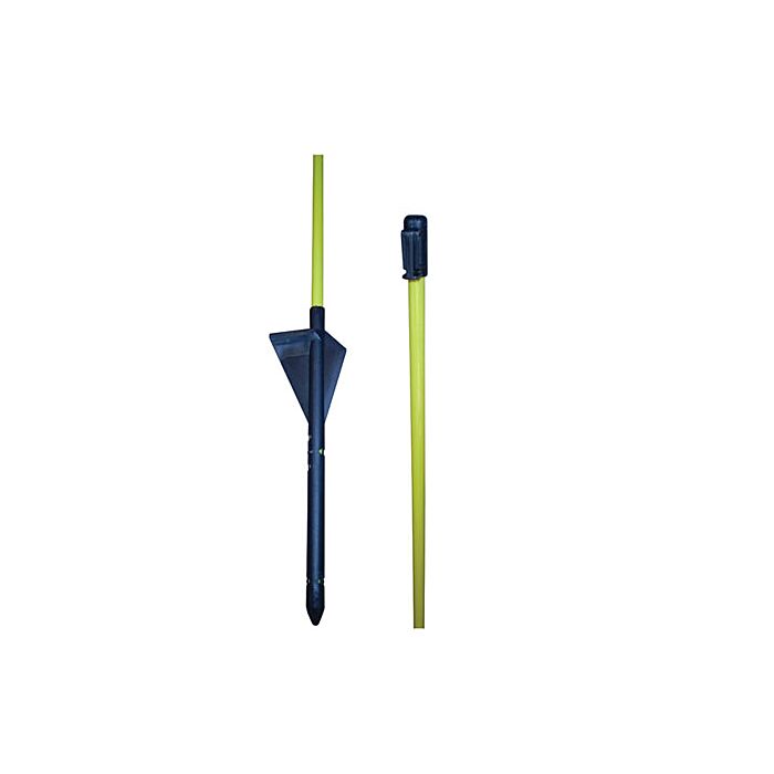Gele glasfiberpaal Gele glasfiberpaal