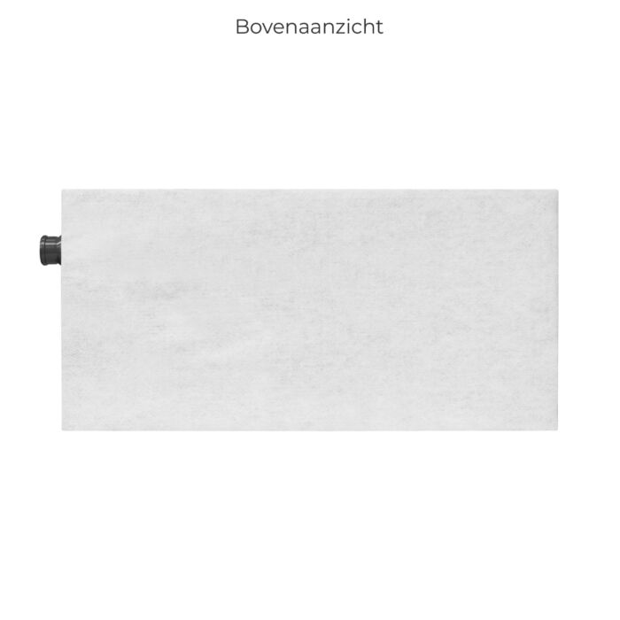 Infiltratiekrat 800 liter zwaar belastbaar 100 x 200 x 40 cm 1 aansluiting