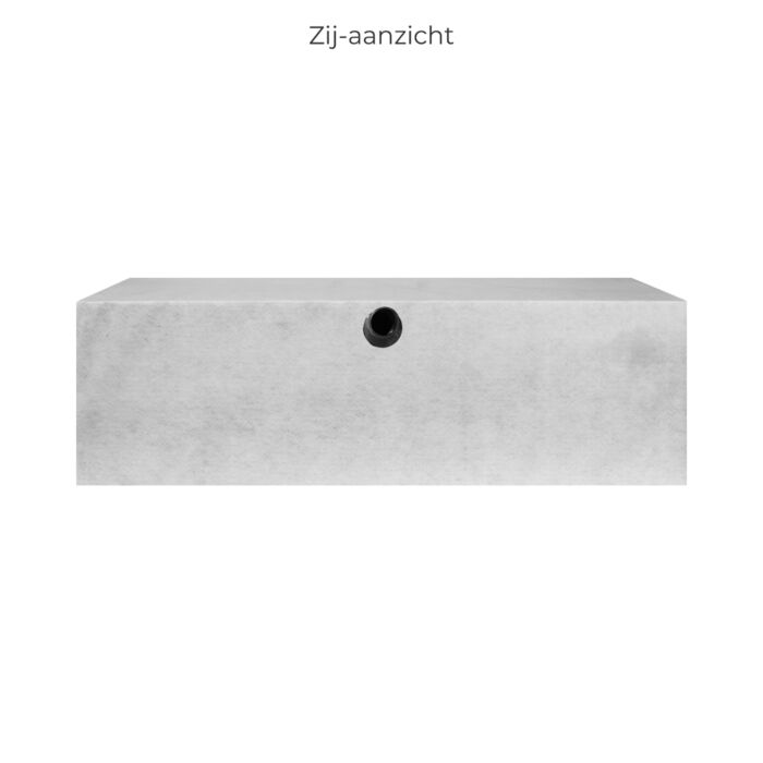 Infiltratiekrat 2000 liter zwaar belastbaar 250 x 100 x 80 cm