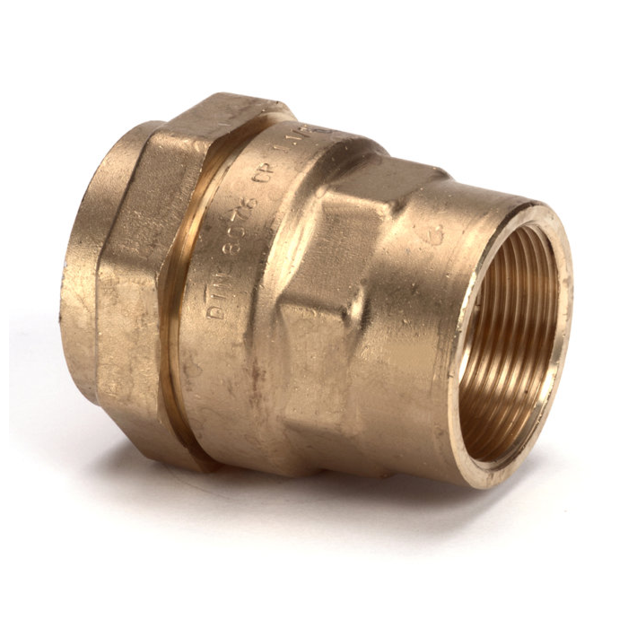 Isiflo messing koppeling met binnendraad Isiflo messing koppeling met binnendraad