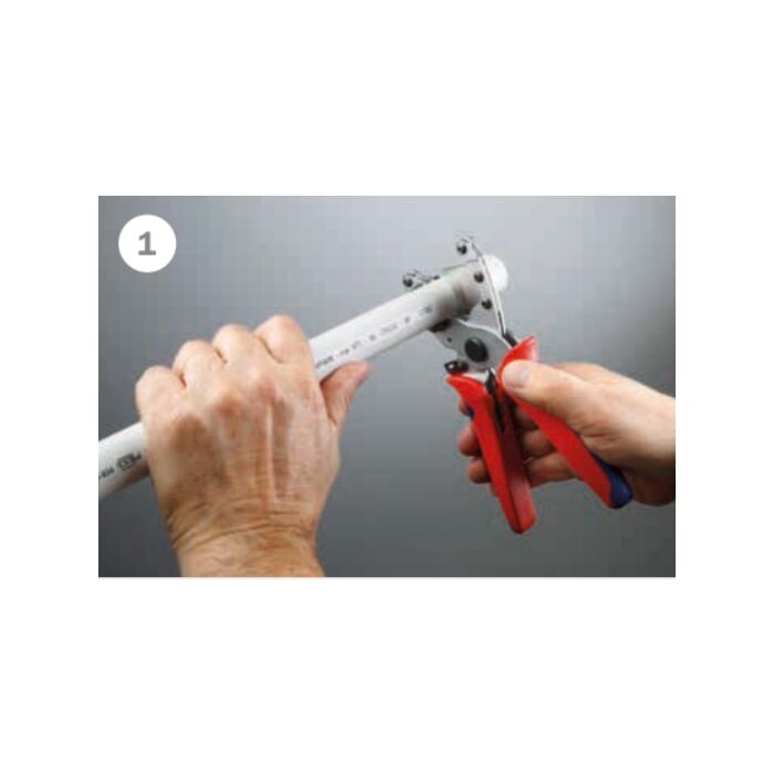 TECElogo schroefkoppeling messing steek x binnendraad