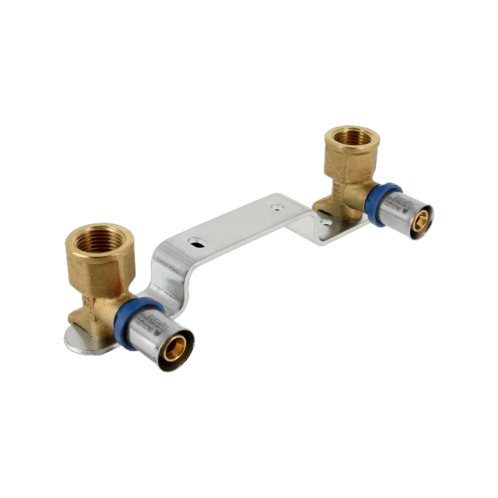 Bonfix Alu-pers muurplaatbeugel 20 mm x 1/2"