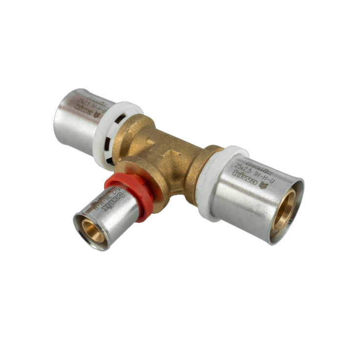 Bonfix Alu-pers verloop T-stuk 25 x 16 x 25 mm