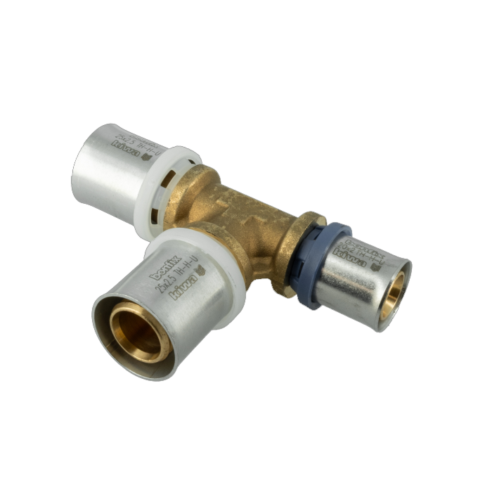 Bonfix Alu-pers verloop T-stuk 25 x 25 x 20 mm