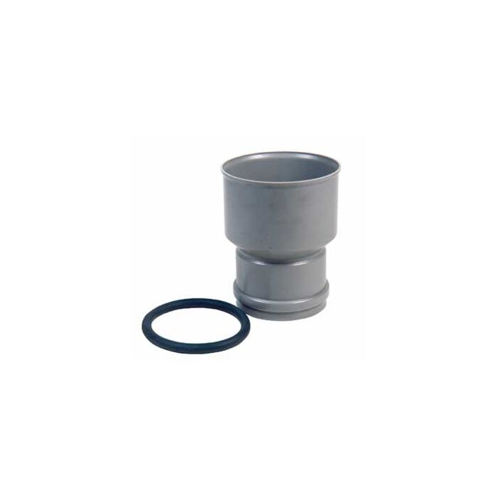 Overgangsstuk pvc gres