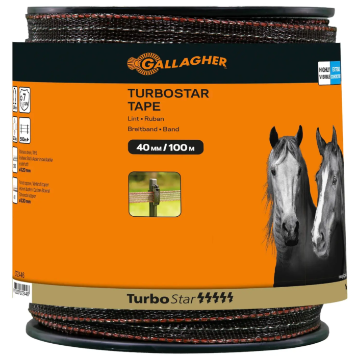 Gallagher TurboStar lint 40mm terra 100 meter Gallagher TurboStar lint 40mm terra 100 meter