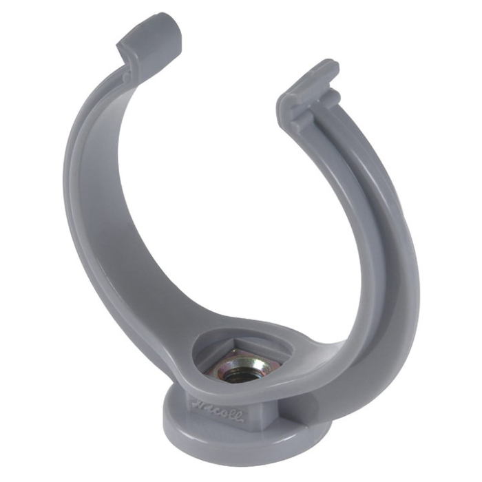 Nicoll beugel lichtgrijs 75 mm