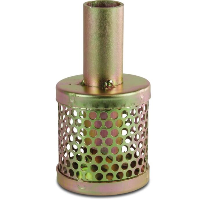 Zuigkorf staal gegalvaniseerd. Aanzuigkorf 51 mm