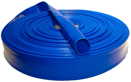32 mm - 1 1/4 inch, 30 meter weefselslang | industriële slang | bouwslang | platte slang