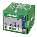 Spax spaanplaatschroeven PZ2 verzinkt 5 x 40 mm voldraad 200 stuks thumbnail