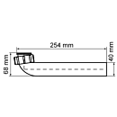 McAlpine bocht ruimtebesparend pp wit 1½" x 40 mm thumbnail