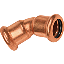 Bonfix PRESS bocht 45° roodkoper 64 x 64 mm thumbnail