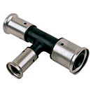 Henco dubbel verloop T-stuk 40 x 40 x 26 mm thumbnail