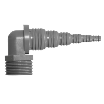 Airfit knie 1¼" buitendraad x slangtule 32 - 8 mm