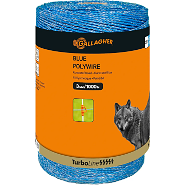 Gallagher koord blauw 1000 meter