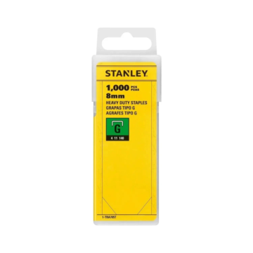 Stanley nieten type G 8mm 1000 stuks